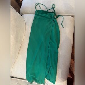 Astr the label green Wrap dress size small